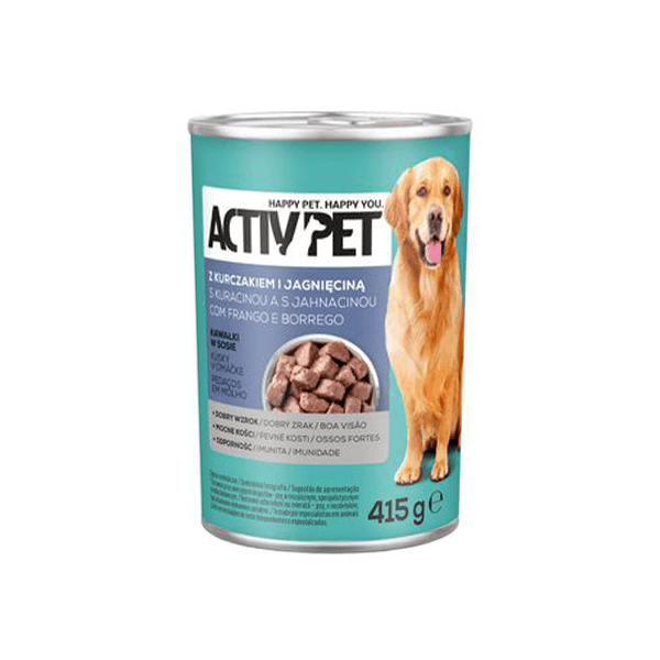 Activ Pet Mokra karma dla psów z kurczakiem i jagnięciną