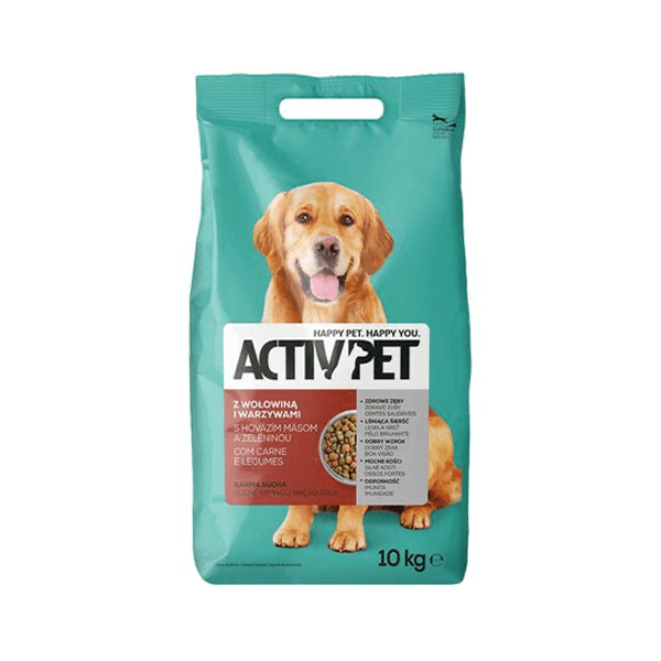 Activ Pet z wołowiną i warzywami