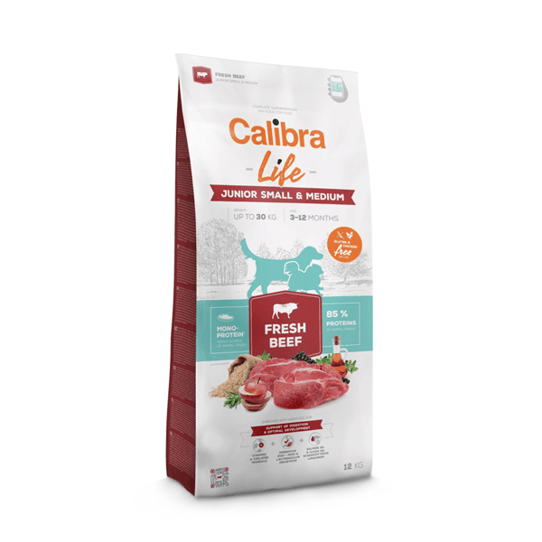 Calibra Life Junior Small&Medium Fresh Beef