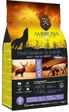 Ambrosia Fresh Venison & Lamb Adult