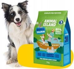 Animal Island Sucha Karma Dla Psa Łosoś
