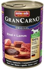 Animonda Grancarno Adult Rind Lamm Wołowina + Jagnięcina – opakowanie karmy