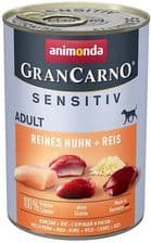 Animonda Grancarno Sensitive Adult Puszki Czysty Kurczak Z Ryżem