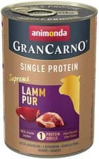 Animonda Grancarno Single Protein Supreme Adult Dog Jagnięcina – opakowanie karmy