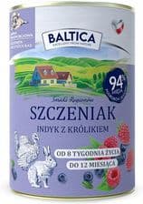 Baltica Indyk Z Królikiem Dla Szczeniąt Mokra – opakowanie karmy
