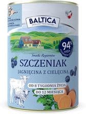 Baltica Jagnięcina Z Cielęciną Dla Szczeniąt Bezzbożowa