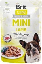 Brit Care Mini Adult Lamb Fillets In Gravy – opakowanie karmy