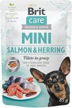 Brit Care Mini Salmon&Herring Fillets In Gravy