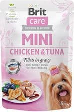 Brit Dog Mini Chicken&Tuna Fillets In Gravy