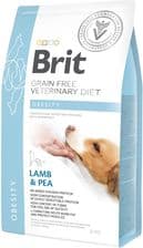Brit Veterinary Diet Obesity Lamb&Pea – opakowanie karmy