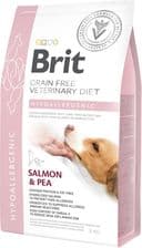 Brit Veterinary Diets Dog Grain Free Hypoallergenic Salmon&Pea – opakowanie karmy