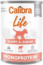 Calibra Dog Life Puppy & Junior Lamb With Rice Jagnięcina Ryż