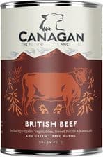 Canagan British Beef Dog Bez Zbóż Puszka