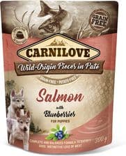 Carnilove Dog Pouch Salmon&Blueberries Puppie