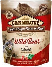 Carnilove Dog Pouch Wild Boar&Rosehips
