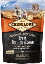 Carnilove Fresh Ostrich & Lamb For Small Breed