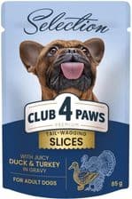 Club 4 Paws Kawałki Z Kaczką I Indykiem Dla Psa
