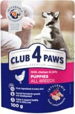 Club 4 Paws Mokra Karma Dla Szczeniąt Kurczak