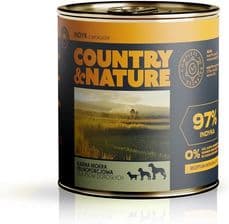 Country&Nature Bezzbożowa Mokra Karma Indyk Z Brokułami