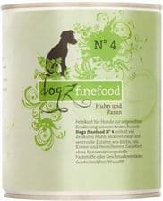 Dogz Finefood N.04 Kurczak i Bażant