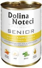 Dolina Noteci Premium Senior Kurczak Z Marchewką I Bazylią