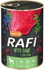 Rafi Dolina Noteci Rafi With Game Z Dziczyzną – opakowanie karmy