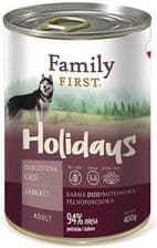 Family First Holidays Adult Dziczyzna Gęś Jabłko