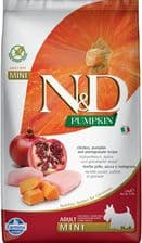 Farmina N&D Gf Pumpkin Chicken&Pomegranate Adult Mini
