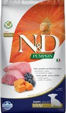Farmina N&D Gf Pumpkin Lamb&Blueberry Puppy Mini