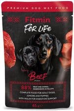 Fitmin Dog For Life saszetka wołowina z inuliną