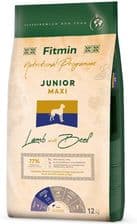 Fitmin Dog Maxi Junior Lamb&Beef – opakowanie karmy