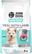 John Dog Good Form Karma Sucha Szczeniąt Cielęcina Z Jagnięcina