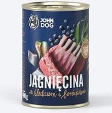 John Dog Jagnięcina Ze Śledziem I Borówkami Berry Line