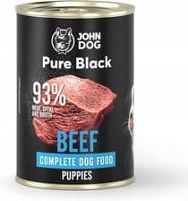 John Dog Pure Black Junior Wołowina