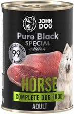 John Dog Pure Black Special Adult Konina