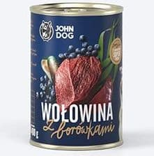 John Dog Wołowina Z Borówkami Berry Line