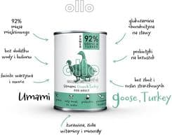 Karma mokra OLLO UMAMI POWER GOOSE AND TURKEY - GĘŚ I INDYK