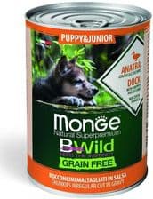 Monge Bwild Gf Puppy Karma Dla Szczeniąt Kaczka