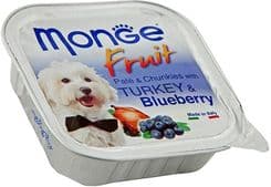 Monge Fruit Pasztet Z Indykiem I Borówką