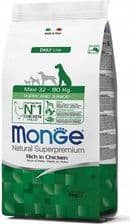 Monge Sucha Karma Maxi Puppy & Junior Kurczak