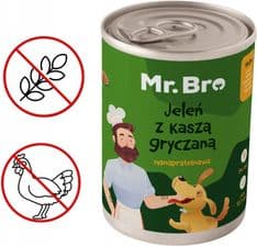 Mr. Bro Jeleń 93% Monoproteinowa Bez Kurczaka