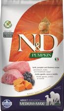 N&D Lamb & Pumpkin & Blueberry Adult Medium & Maxi