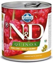 N&D Quinoa Skin&Coat Quail