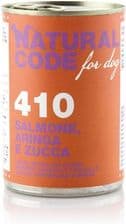 Natural Code Dog 410 Salmon Herring And Pumpkin