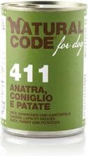 Natural Code Dog 411 Duck Rabbit And Potatoes
