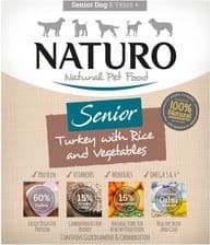 Naturo Senior Indyk Z Ryżem I Warzywami