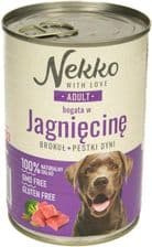 Nekko Adult Jagnięcina Brokuł Pestki Dyni
