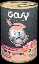 Oasy Grain Free Adult Medium Large Indyk