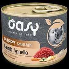 Oasy Grain Free Puppy Small Mini Jagnięcina