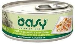 Oasy Natural Puszka Kurczak Z Kaczką I Warzywami
